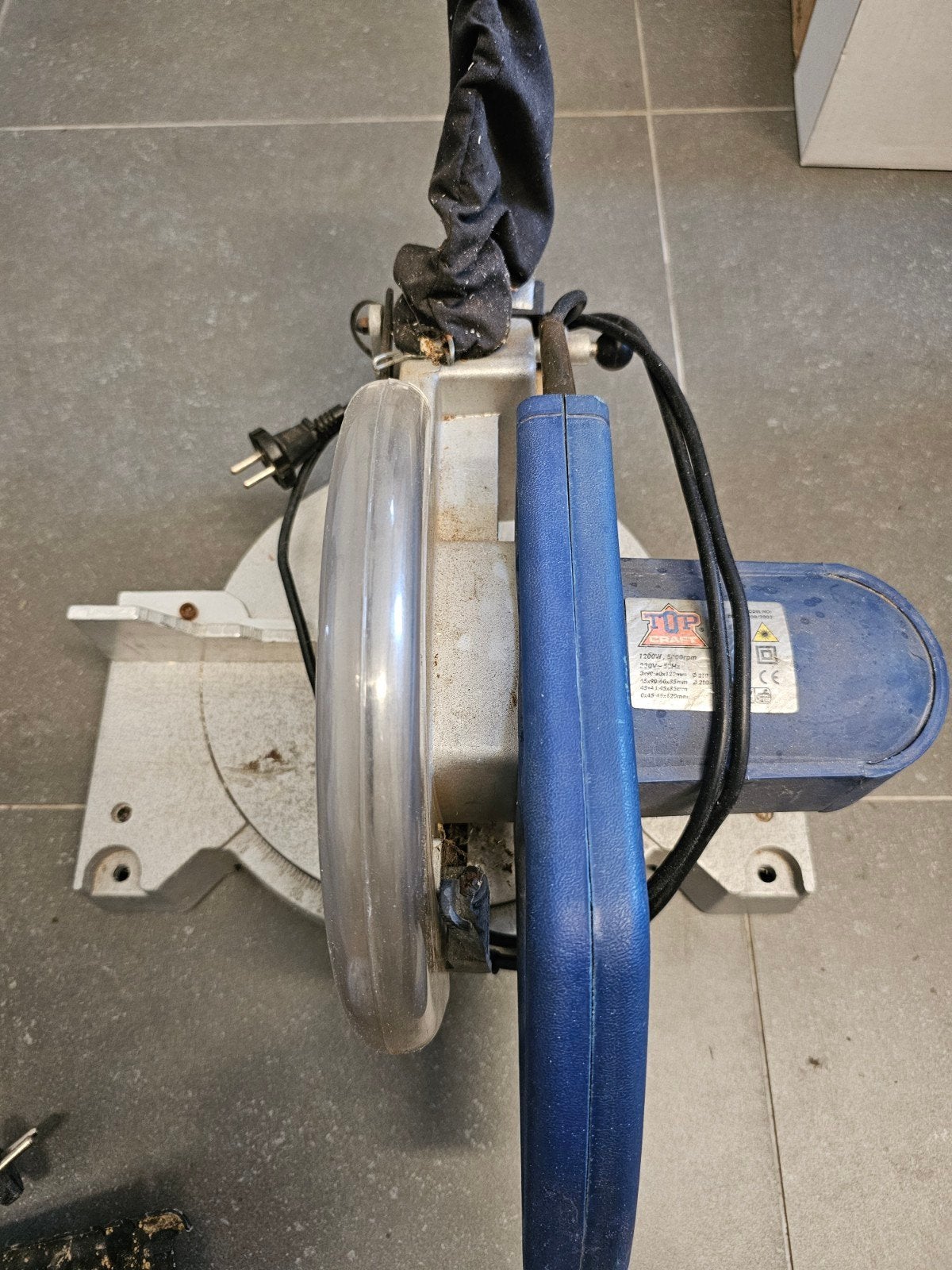 Verstekzaag, Doe-het-zelf en Bouw, Gereedschap | Zaagmachines, Ophalen, Gebruikt, Cirkelzaag