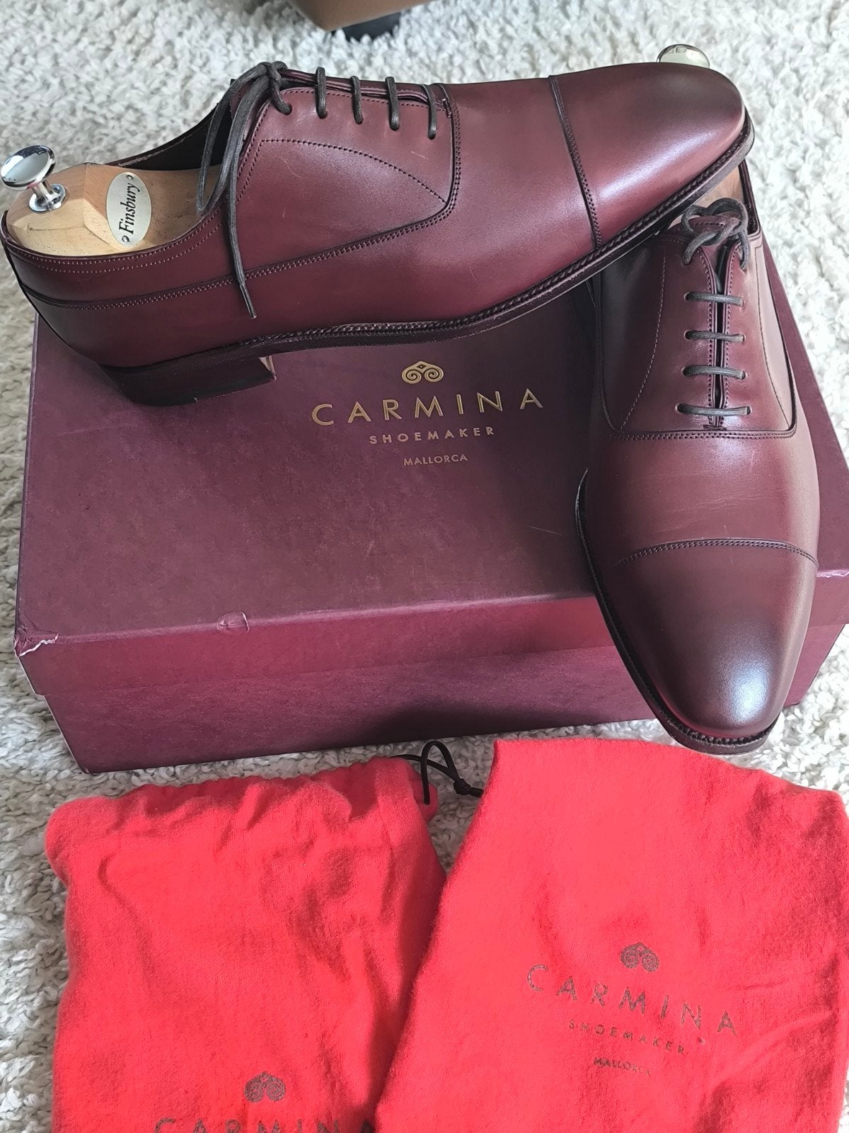 Chaussures Carmina, Enlèvement ou Envoi, Autres couleurs, Chaussures à lacets, Porté