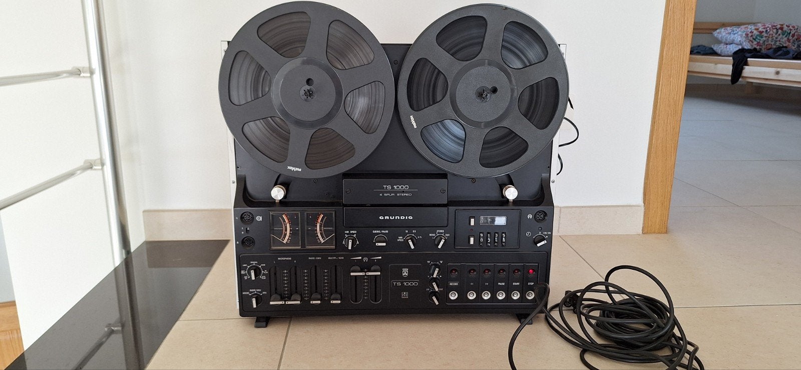 Engistreur a bande grundig ts 1000, Audio, Tv en Foto, Bandrecorder, Ophalen of Verzenden