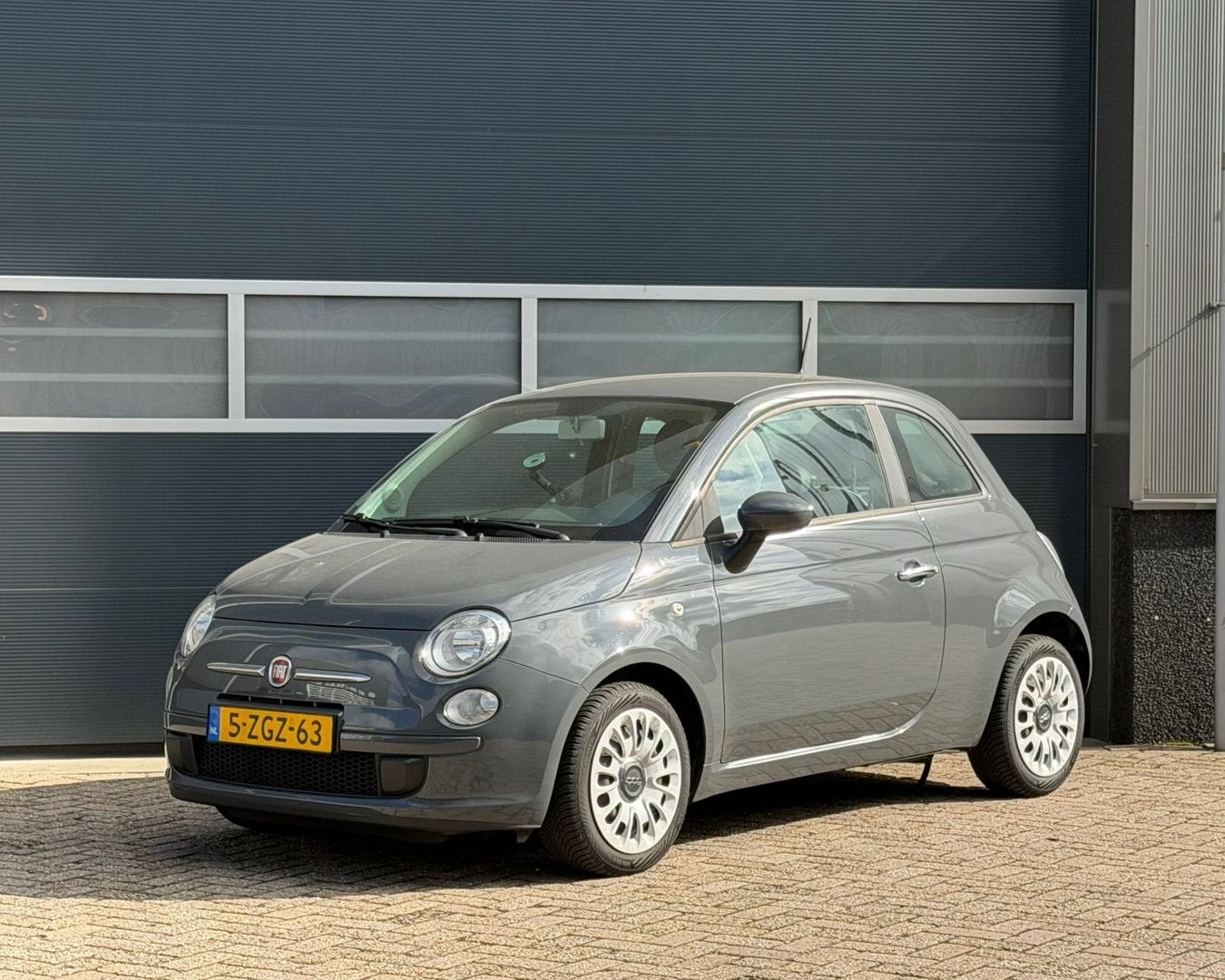 Fiat 500 1.0 TwinAir Pop bj.2014 Airco|NL auto|Nap., Autos, Argent ou Gris, Electronic Stability Program (ESP), Essence, Hatchback
