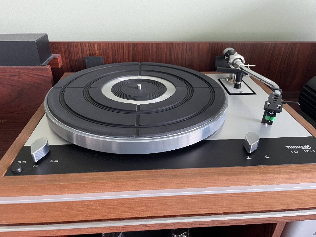 Thorens TD160 draaitafel, Audio, Tv en Foto, Ophalen, Gebruikt, Platenspeler, Thorens