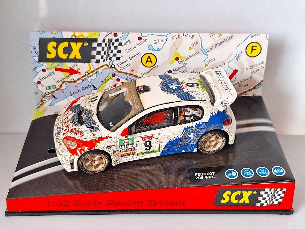 SCX 60510 PEUGEOT 206 WRC DIRT EFFECT, Overige merken, Racebaan, Verzenden, Nieuw