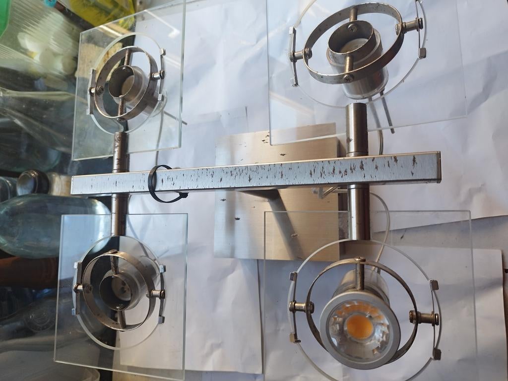 GU10 lamp spotlicht
Verstelbaar voor 4 spots, Ophalen of Verzenden, LED, GU10