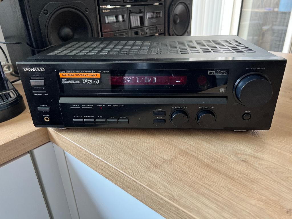 kenwood krf-v4070D, TV, Hi-fi & Vidéo, Autres marques, 60 à 120 watts, Comme neuf, Enlèvement