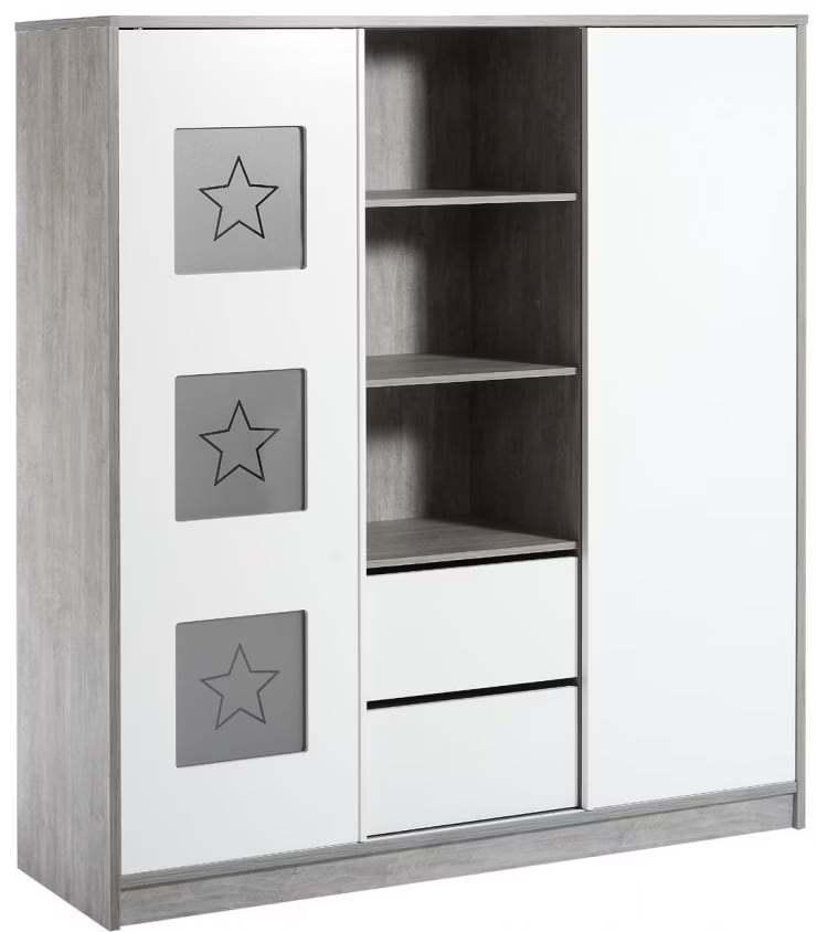 Kinderkamer - Eco Star - Babykamer - Meubels, Kinderen en Baby's, Kinderkamer | Commodes en Kasten, Gebruikt, Kast, 105 cm of meer