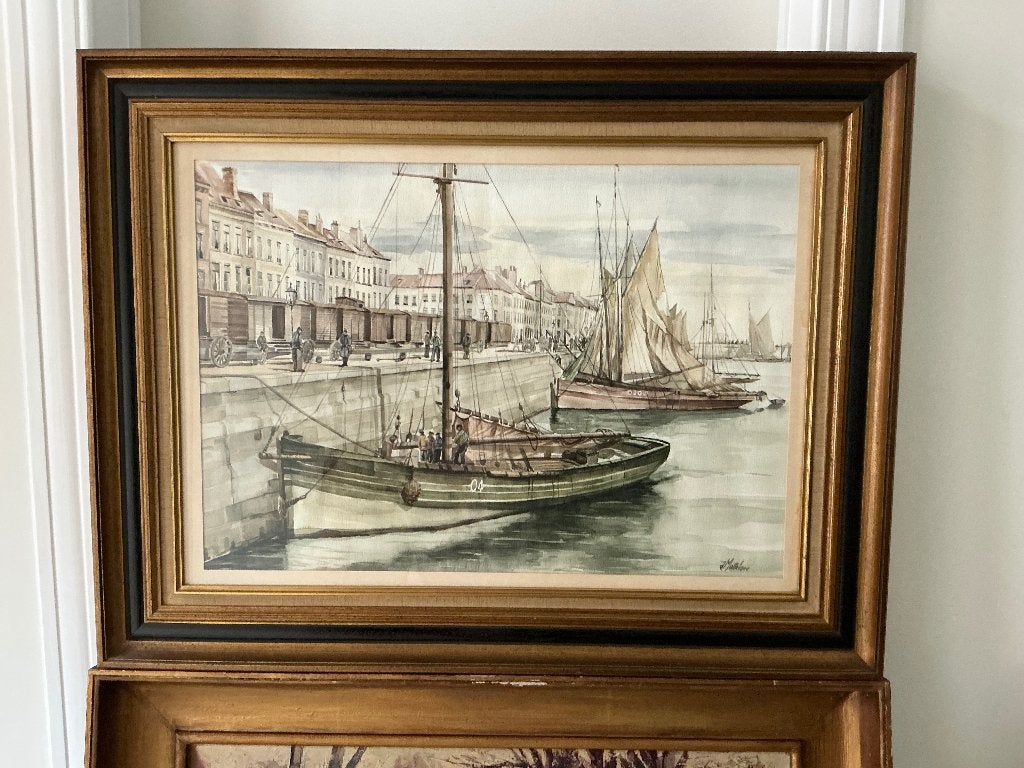 Schilderijen-aquarel, Enlèvement