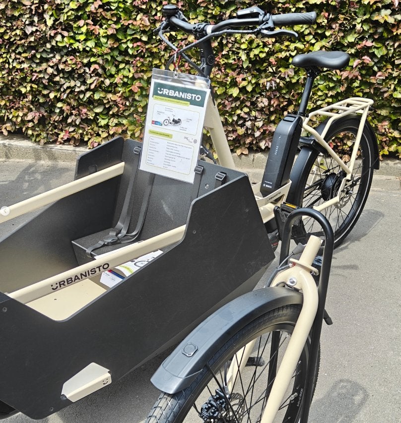 Urbanisto Modulaire E-bike, Fietsen en Brommers, 2 kinderen, Schijfrem, Ophalen, Overige merken
