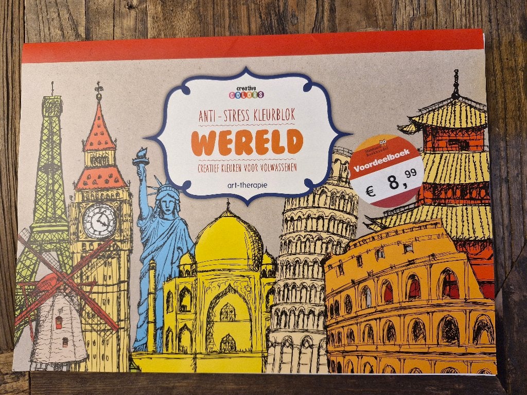 Kleurboek met kleurplaten, Enlèvement ou Envoi, Utilisé, Crayon ou Feutre