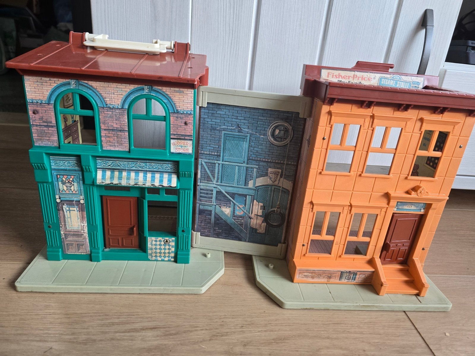 Vintage Fisher Price Sesame street, Kinderen en Baby's, Speelgoed | Poppenhuizen, Ophalen of Verzenden