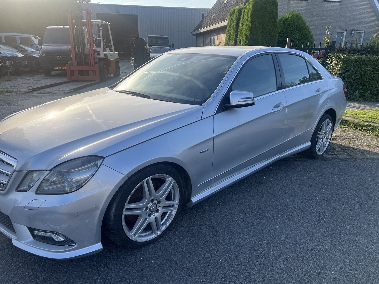 MERCEDES W212 SILVER 775 DEUR LINKSVOOR A 212 720 01 05, Ophalen, Gebruikt, -, Deur