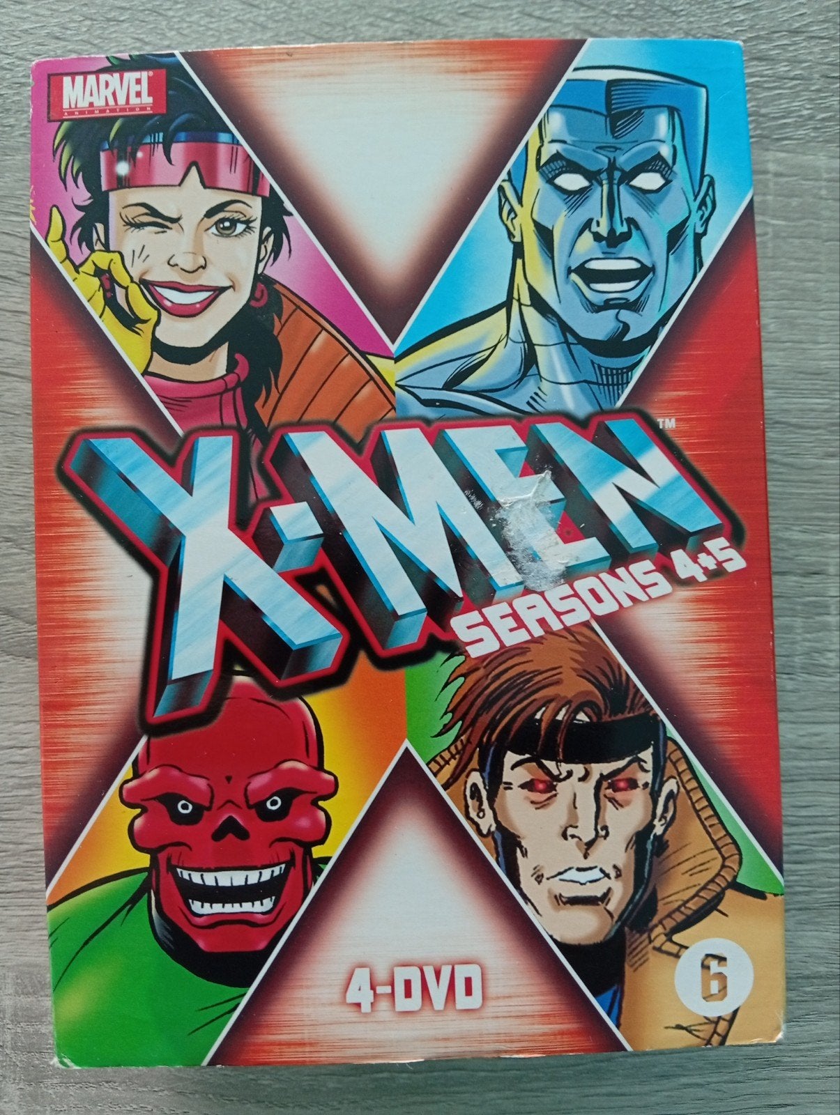 X men seasons 4+5 dvd box, Cd's en Dvd's, Dvd's | Tv en Series, Import, Science Fiction en Fantasy, Seizoen 4, Ophalen of Verzenden