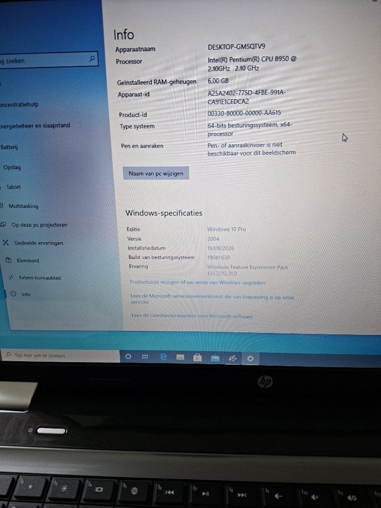HP Pavilion g7 – Grote 17 inch Laptop, Ophalen