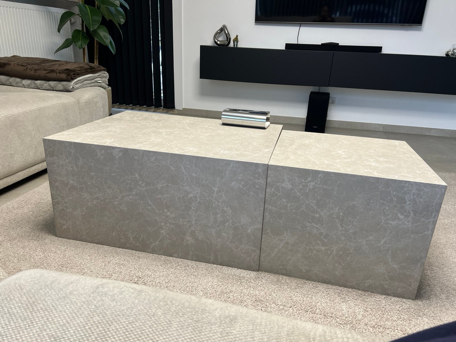 Salontafel, Huis en Inrichting, Ophalen, 50 tot 100 cm, 50 tot 100 cm, Zo goed als nieuw