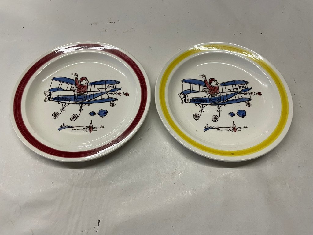 Dessertbordjes 2x– Royal Sphinx Dubbeldekker Uniek & Vintage, Antiek en Kunst, Ophalen of Verzenden