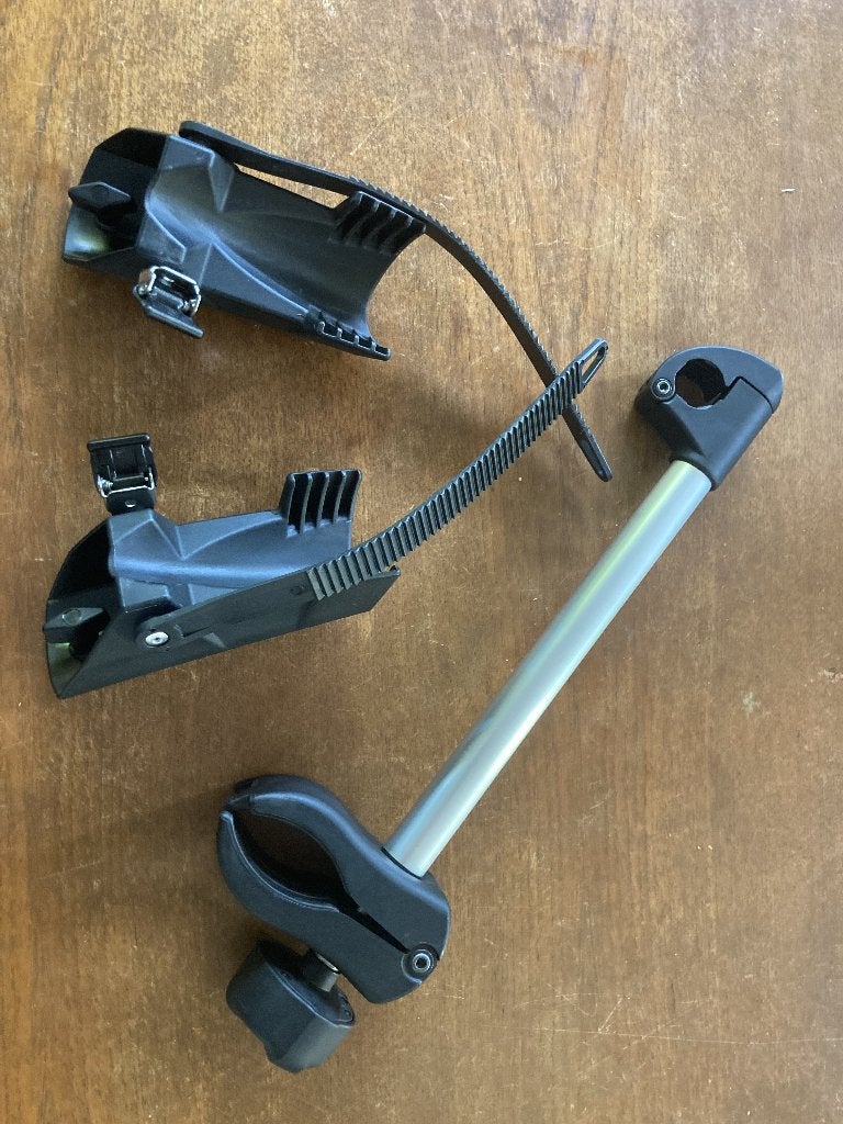 Framehouder en wielstoppers  voor Proplus Diamant SG2, Auto diversen, Fietsendragers, Ophalen, Zo goed als nieuw, Fietsendrager-accessoire