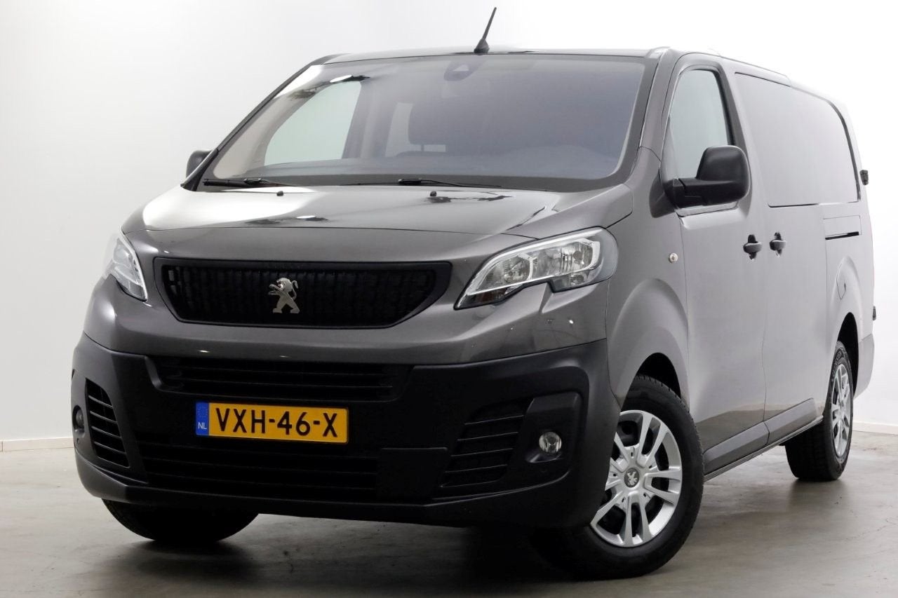 Peugeot Expert 2.0 BlueHDI 180pk D.C. Automaat 2x Schuifdeur, Autos, Camionnettes & Utilitaires, Argent ou Gris, Achat, 199 g/km