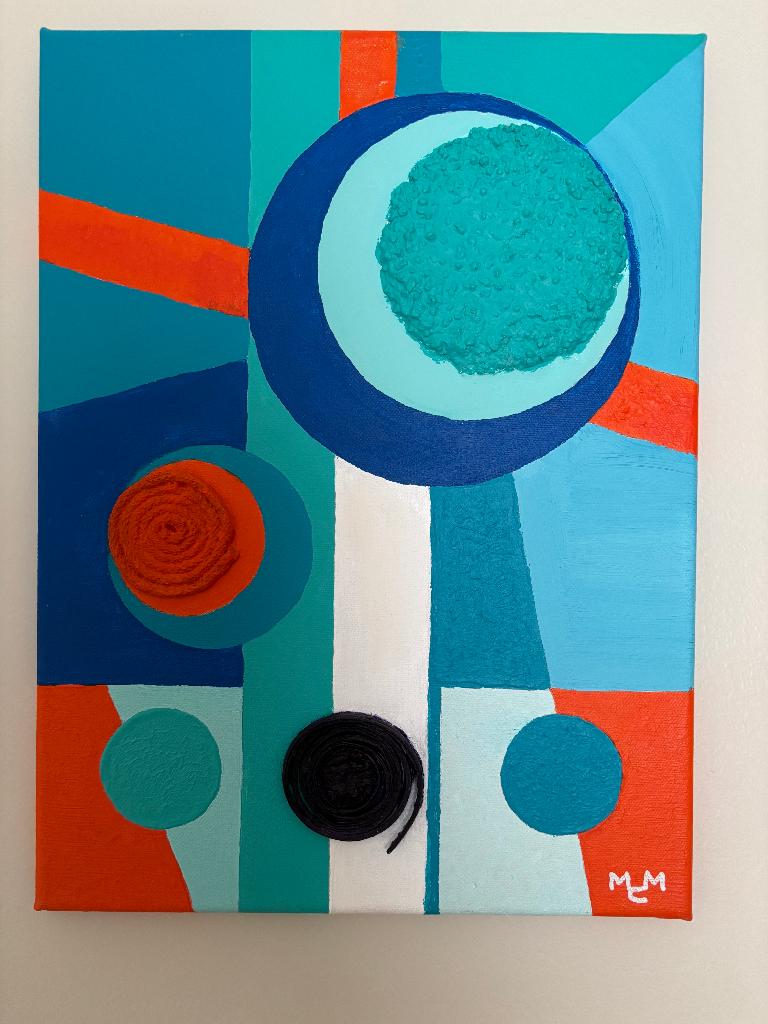 acryldoeken, Hobby en Vrije tijd, Schilderen, Zo goed als nieuw, Acrylverf, Ophalen