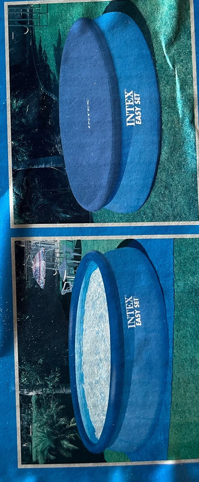 Intex afdekzeil rond 366 NIEUW, Tuin en Terras, Ophalen, Nieuw, Afdekzeil
