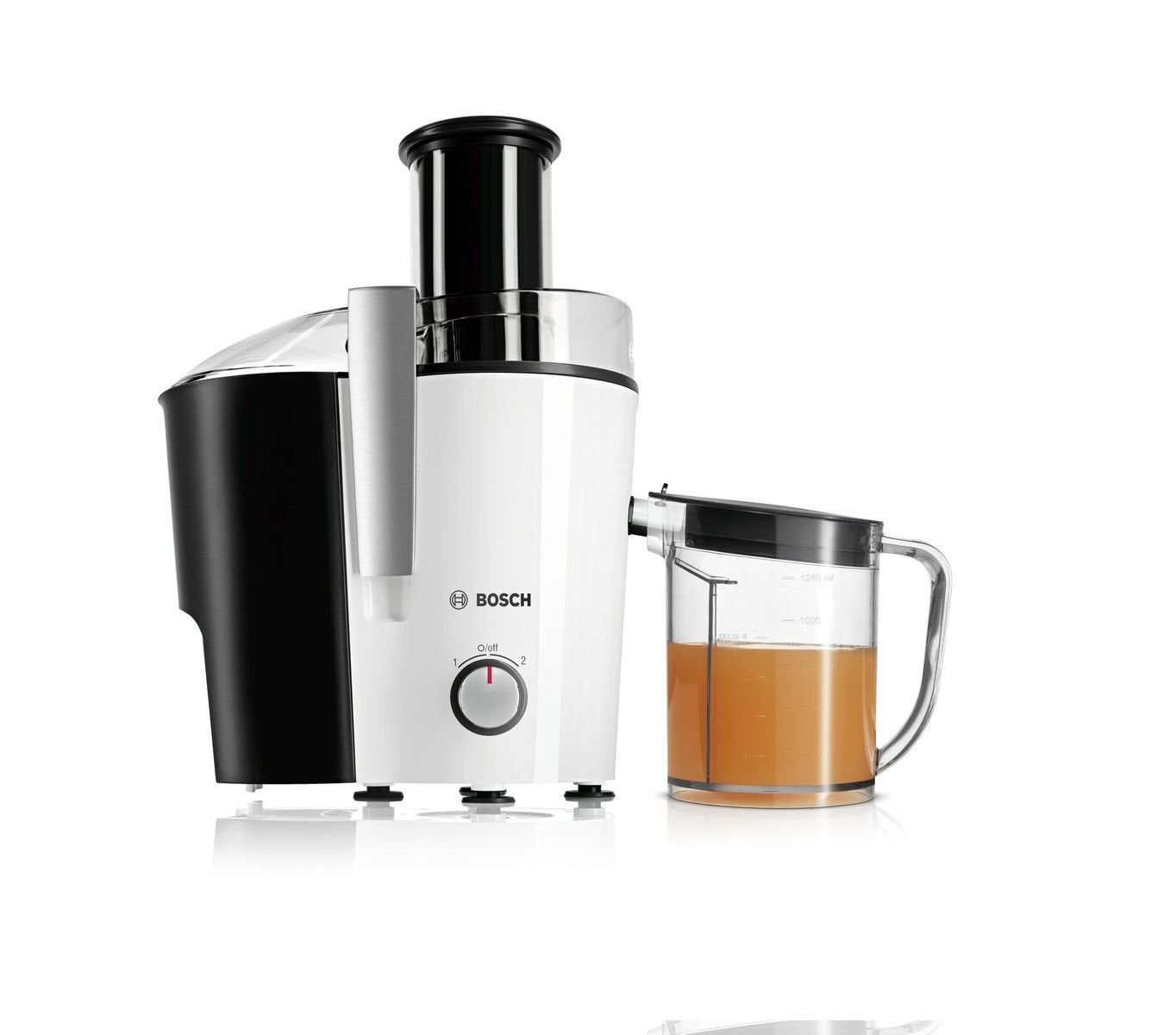 Bosch VitaJuice 2 sapcentrifuge MES25A0 – wit – 700 W, Ophalen, Zo goed als nieuw, Sapcentrifuge