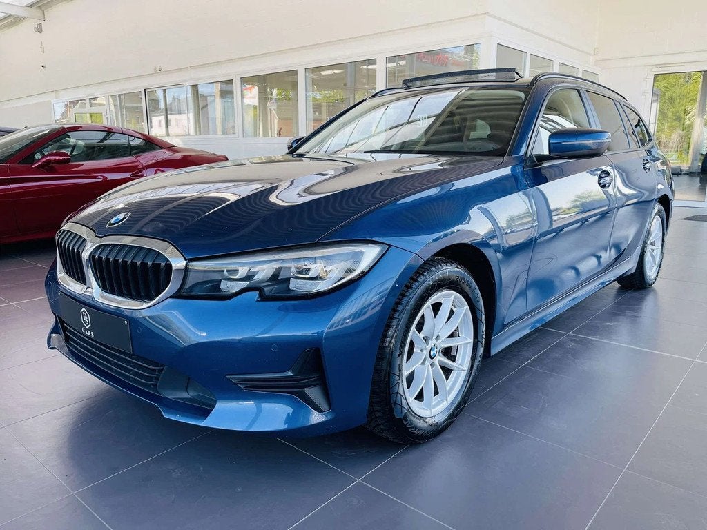 BMW 3 Serie 318 dA MHEV * GARANTIE + TOIT PANO + CUIR + LED, Auto's, BMW, Te koop, 3 Reeks, ABS, Airbags, Airconditioning, Android Auto