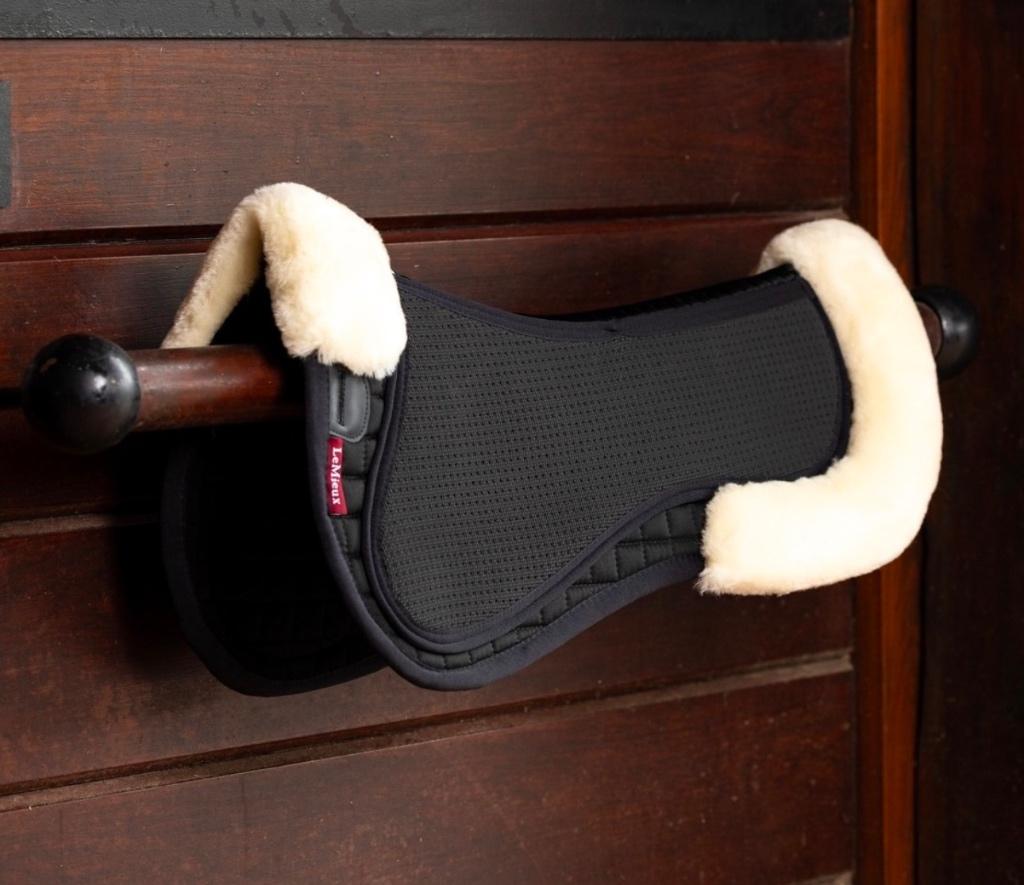 LeMieux Streamline Zadelonderlegger + inlages Naturel SALE!, Noir, Enlèvement ou Envoi, Pad de selle, Autres matériaux