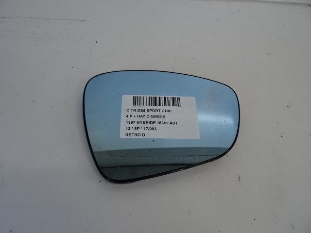 RETROVISEUR EXTERIEUR DROIT Citroën DS5 (KD / KF), Citroën, Mevr. I. Hauben, Utilisé, Rue de l'Espoir 34 34
4030  GRIVEGNÉE, BE