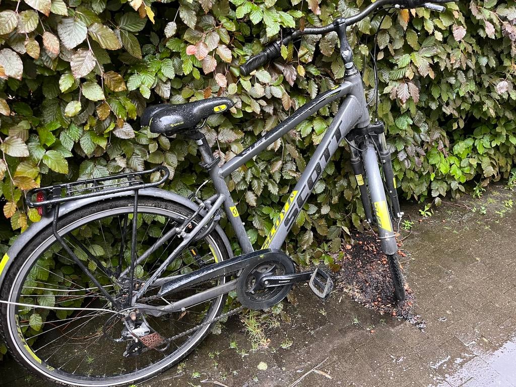 Scott herenfiets, Ophalen, Gebruikt