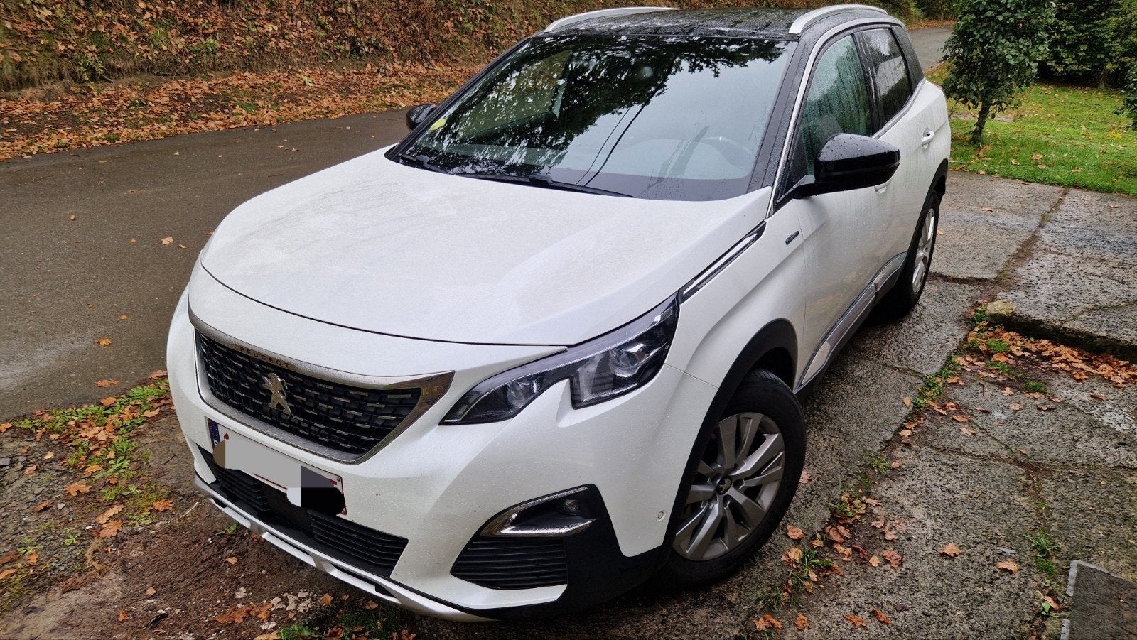 Peugeot 3008 Diesel 1.6 Hdi  11/2017 85 KW Gt Line bla, Autos, Cuir, Euro 5, Achat, Boîte manuelle
