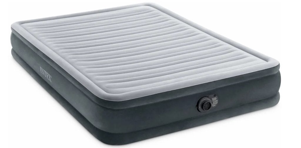 Intex Comfort Plush luchtbed Queensize 152cm, Caravanes & Camping, Matelas pneumatiques, Enlèvement, Pompe intégrée, Utilisé, 2 personnes