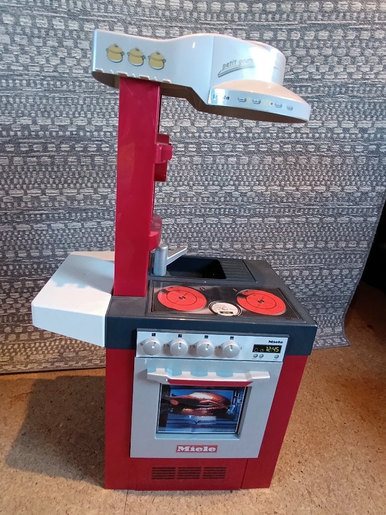 Speelgoedoventje Miele, Ophalen, Gebruikt, Kunststof, Speelkeuken