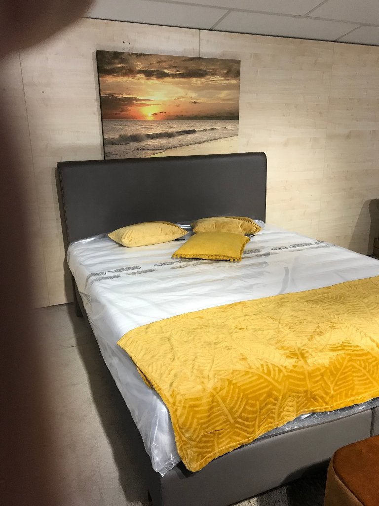Nieuw boxspring bed incl. pocket veren matras 160 x 200, Ophalen, 200 cm, 160 cm, Nieuw