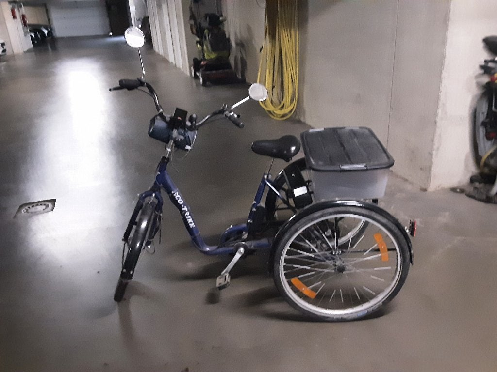 Elektrische driewieler fiets voor volwassenen, Enlèvement, Comme neuf, Frein sur jante, Eco trike