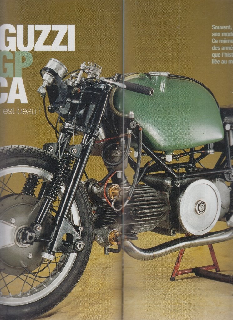 Moto Guzzi 500 Grand Prix replica compétition collection, Verzenden, Gelezen