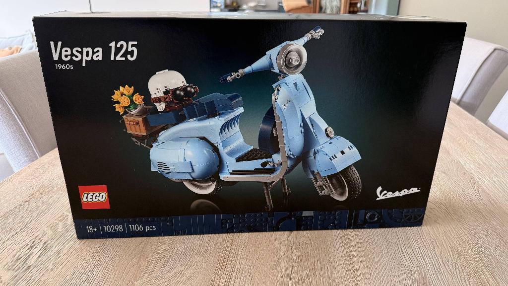 Lego Icons Vespa 10298, Kinderen en Baby's, Ophalen, Lego, Nieuw, Compleet