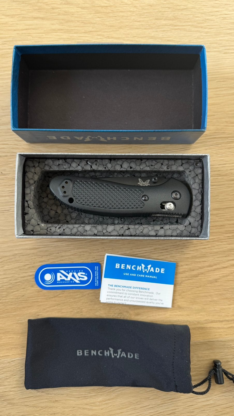 Benchmade Griptilian 551, Enlèvement ou Envoi, Comme neuf