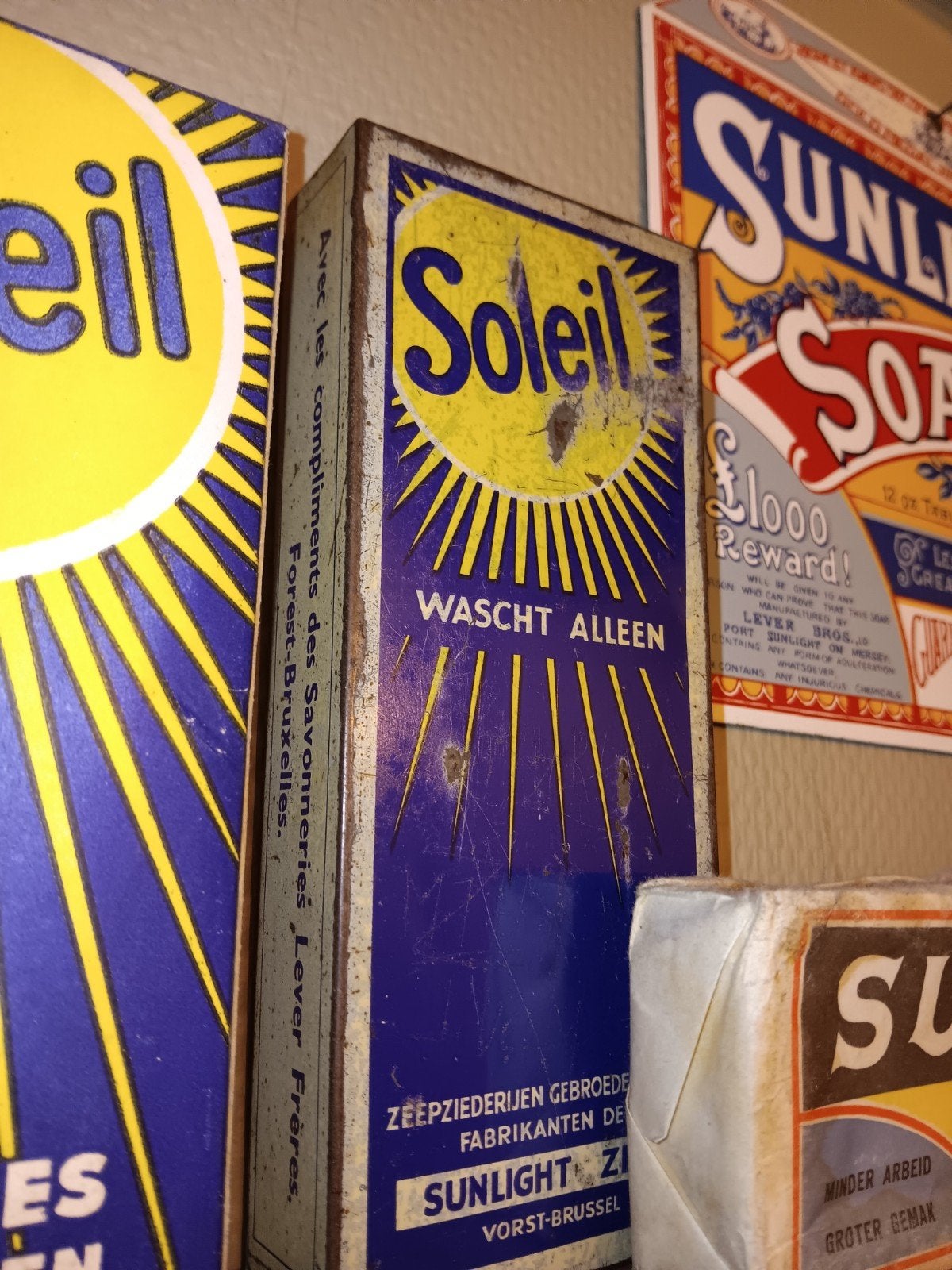 Soleil blik, Verzamelen, Ophalen of Verzenden