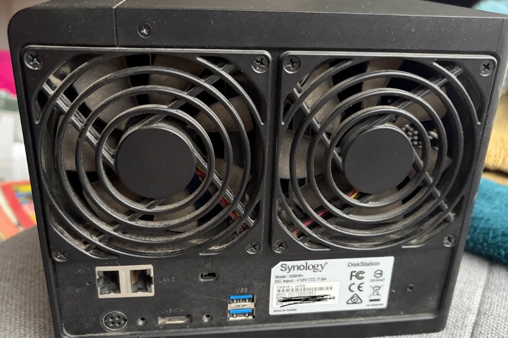 Synology DS916+, Computers en Software, Ophalen of Verzenden, Gebruikt