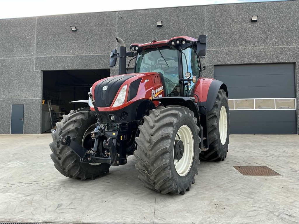 2019 New holland T7 315 AC Vierwielaangedreven landbouwtract, Gebruikt, New Holland