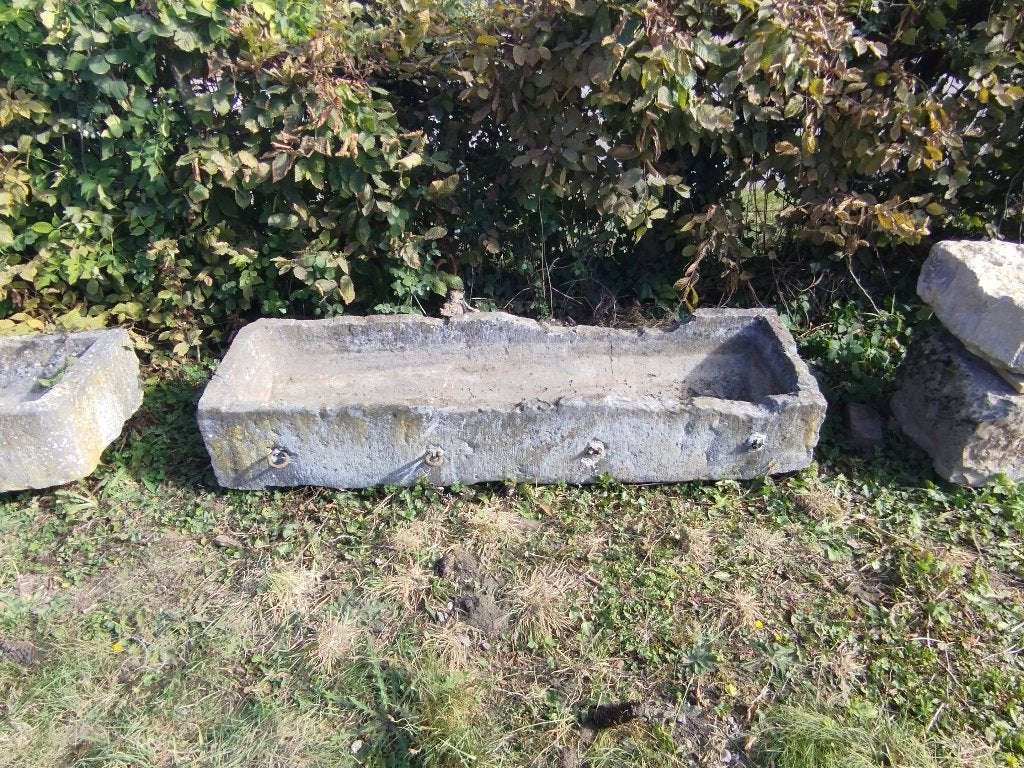 Bac en pierre, Jardin & Terrasse, Enlèvement, Utilisé, Pierre