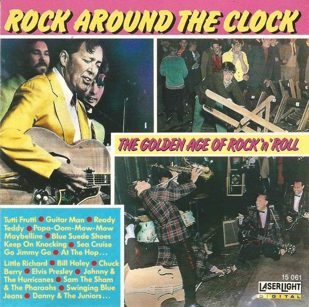 CD * ROCK AROUND THE CLOCK - THE GOLDEN AGE OF ROCK 'N' ROLL, CD & DVD, CD | Rock, Enlèvement ou Envoi, Comme neuf