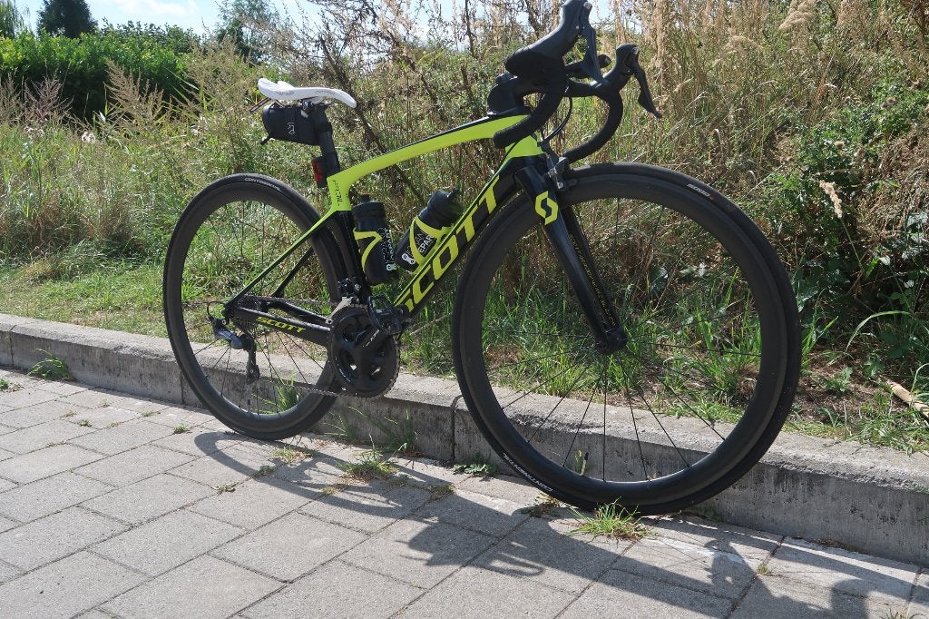 Race Fiets Scott Foil, Fietsen en Brommers, Fietsen | Racefietsen, Carbon, Minder dan 49 cm, Zo goed als nieuw, Dames