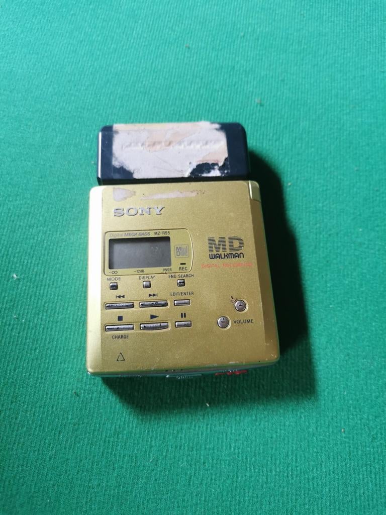 Minidisc Sony mz-r55 doré, Ophalen of Verzenden