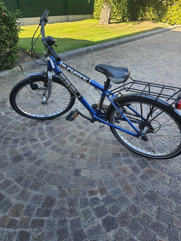 24 inch Thomson jongensfiets, Ophalen, Velgrem, Thompson, Handrem
