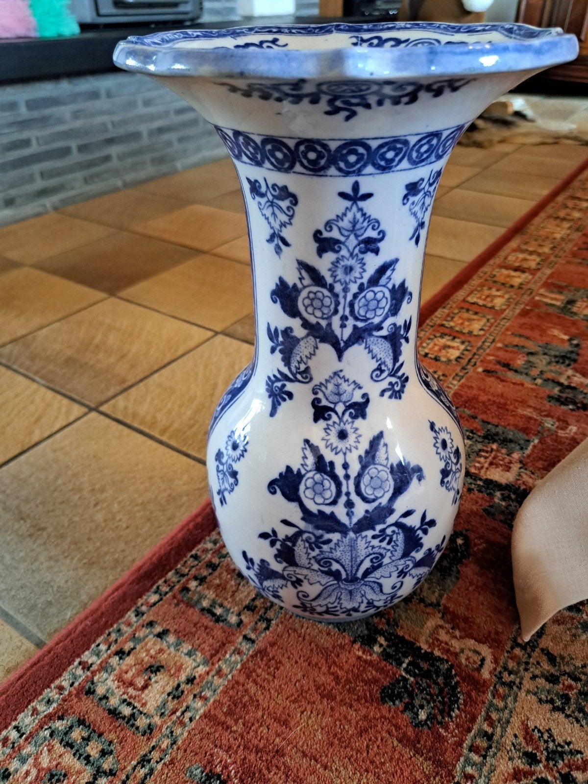 Vaas Delfts blauw, Ophalen