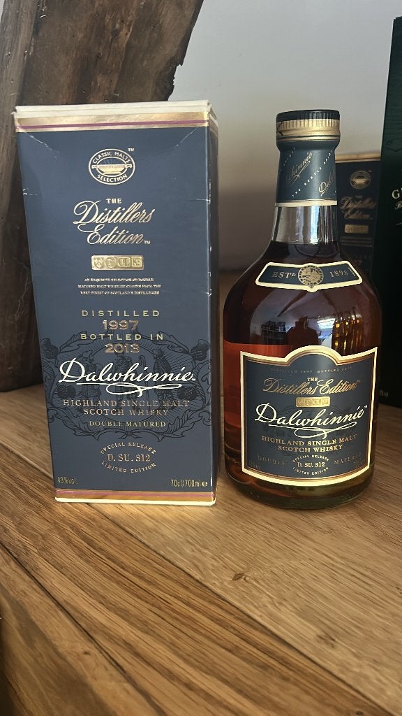 whisky dalwhinnie 1997 -2013 RUILEN !, Ophalen of Verzenden