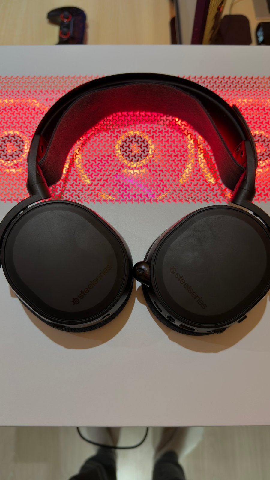 Steelseries Artics 7P+, Audio, Tv en Foto, Hoofdtelefoons, Ophalen of Verzenden, Zo goed als nieuw