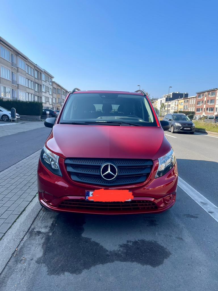 Vito tourer 8-zit bj 2020   EURO 6+, Auto's, Automaat, Monovolume, Diesel, 5 deurs