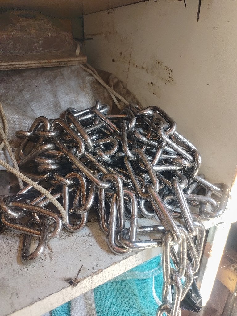 inox ketting nieuw en ongebruikt, Watersport en Boten, Ophalen, Nieuw, Overige typen