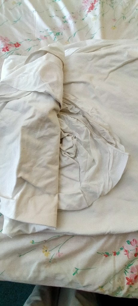 Waterdichte matrasbeschermers / incontinentiehoezen, Ophalen, Gebruikt, Wit, Ademend