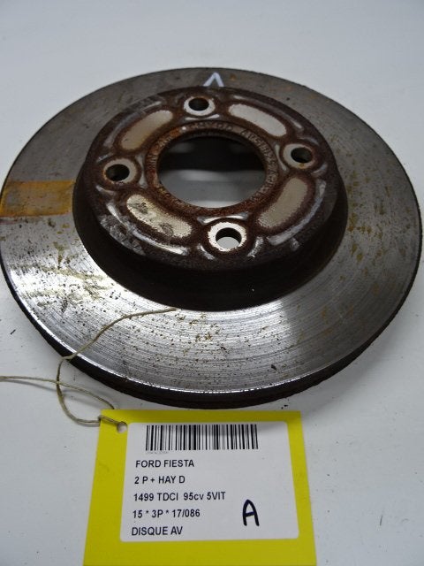 REMSCHIJF VOOR Ford Fiesta 6 (JA8) (01-2008/01-2018), Gebruikt, Henry-Ford-Straße  1
50735  Köln, DE, Ford-Werke GmbH, Kunden@ford.com